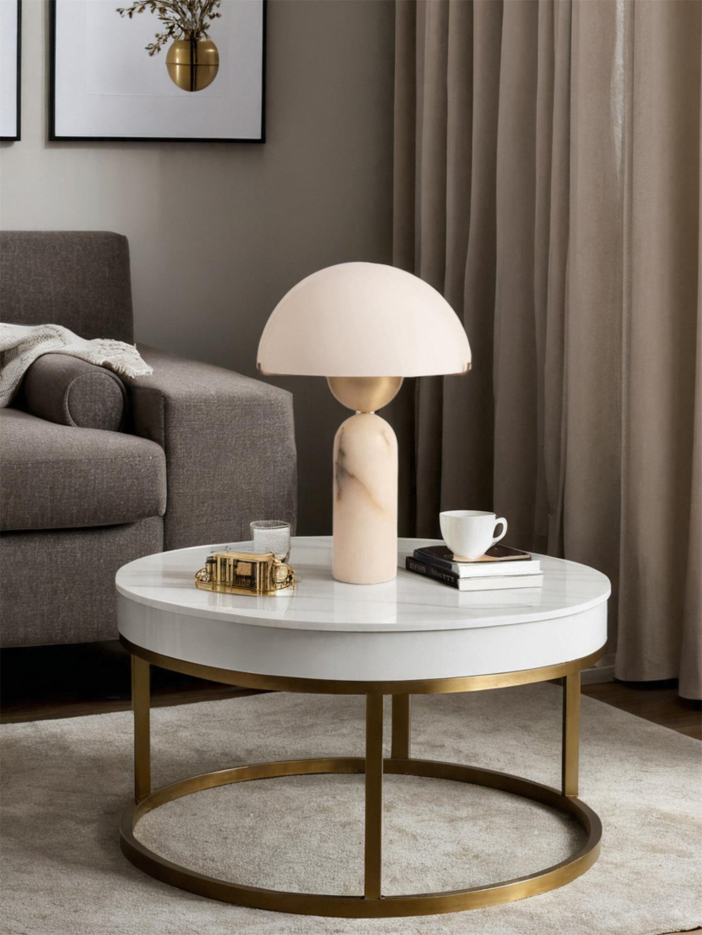 Künstlerische Minimalistische Tischlampe
