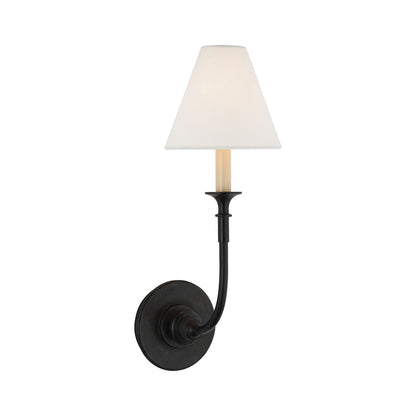 Minimalistische Wandleuchte Mit Weißen Schirmen