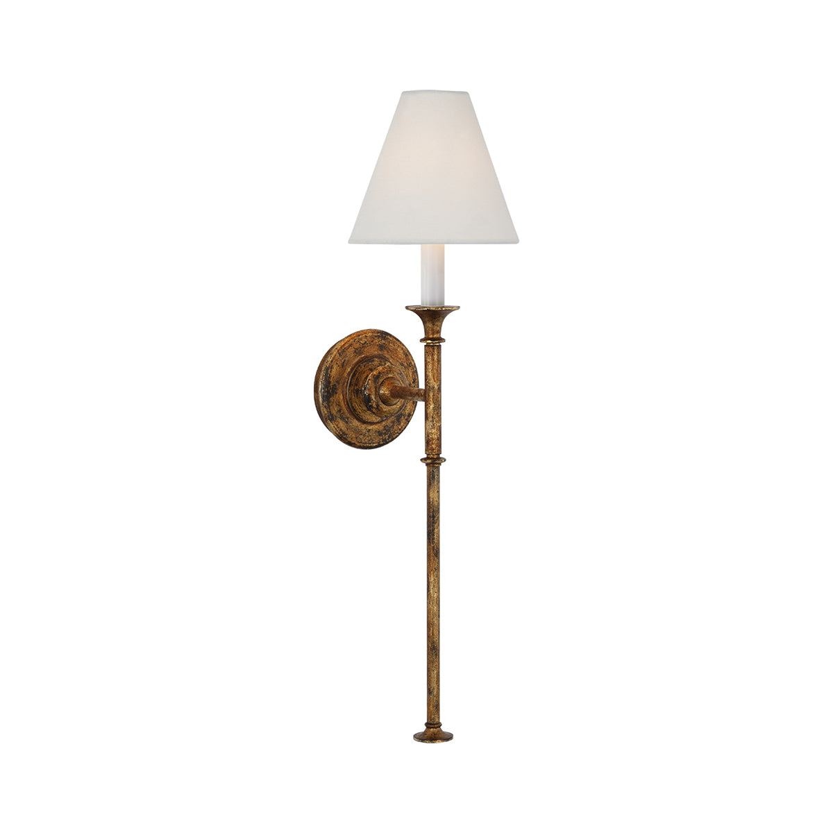 Minimalistische Wandleuchte Mit Weißen Schirmen