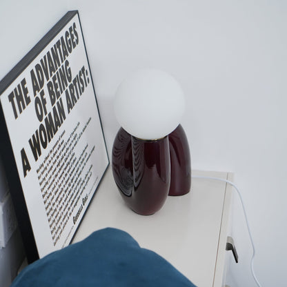 Verdrehte Moderne Tischlampe