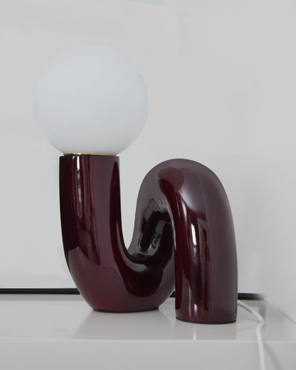 Verdrehte Moderne Tischlampe