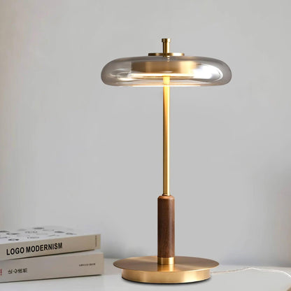 RondoLeuchte: Elegante Tischlampe mit integriertem LED-Licht