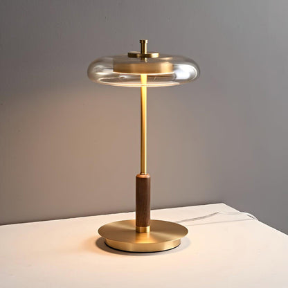 RondoLeuchte: Elegante Tischlampe mit integriertem LED-Licht