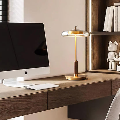 RondoLeuchte: Elegante Tischlampe mit integriertem LED-Licht