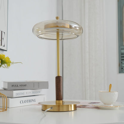 RondoLeuchte: Elegante Tischlampe mit integriertem LED-Licht