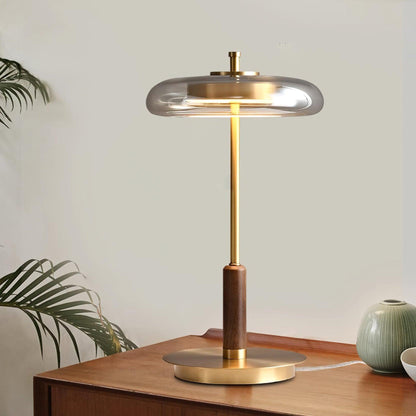 RondoLeuchte: Elegante Tischlampe mit integriertem LED-Licht
