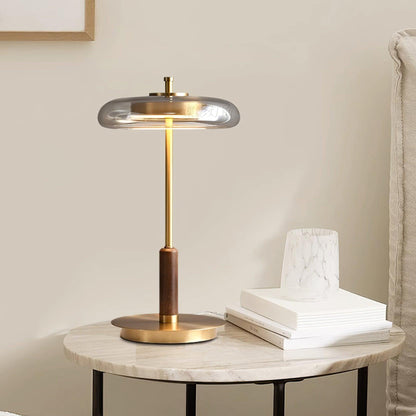 RondoLeuchte: Elegante Tischlampe mit integriertem LED-Licht