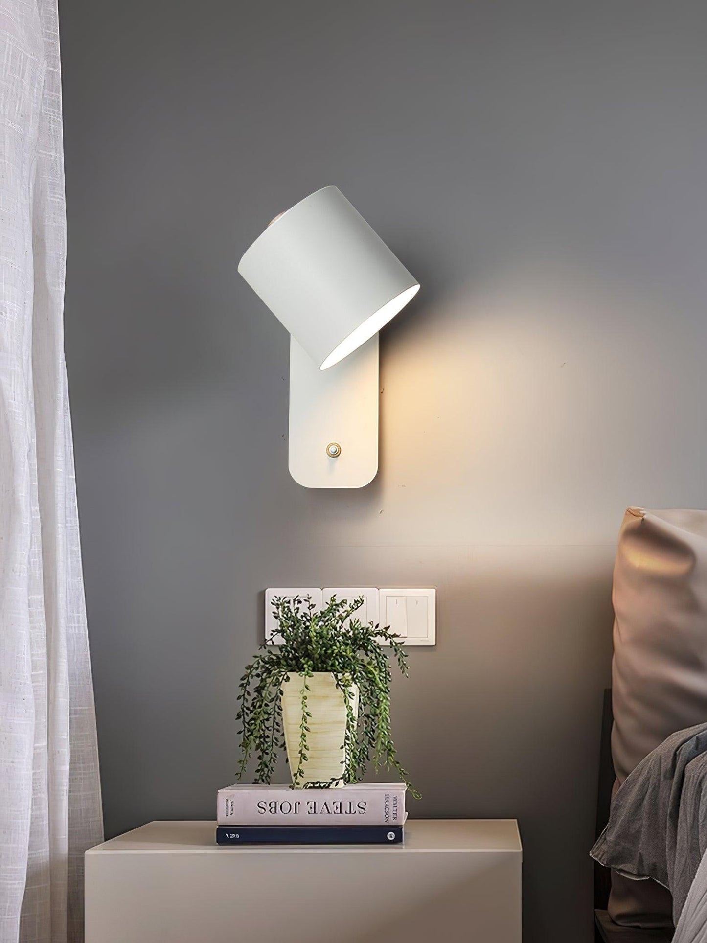 Moderne Drehbare Zylinder Wandleuchte