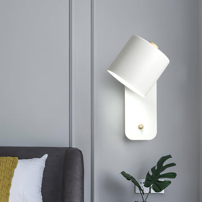 Moderne Drehbare Zylinder Wandleuchte
