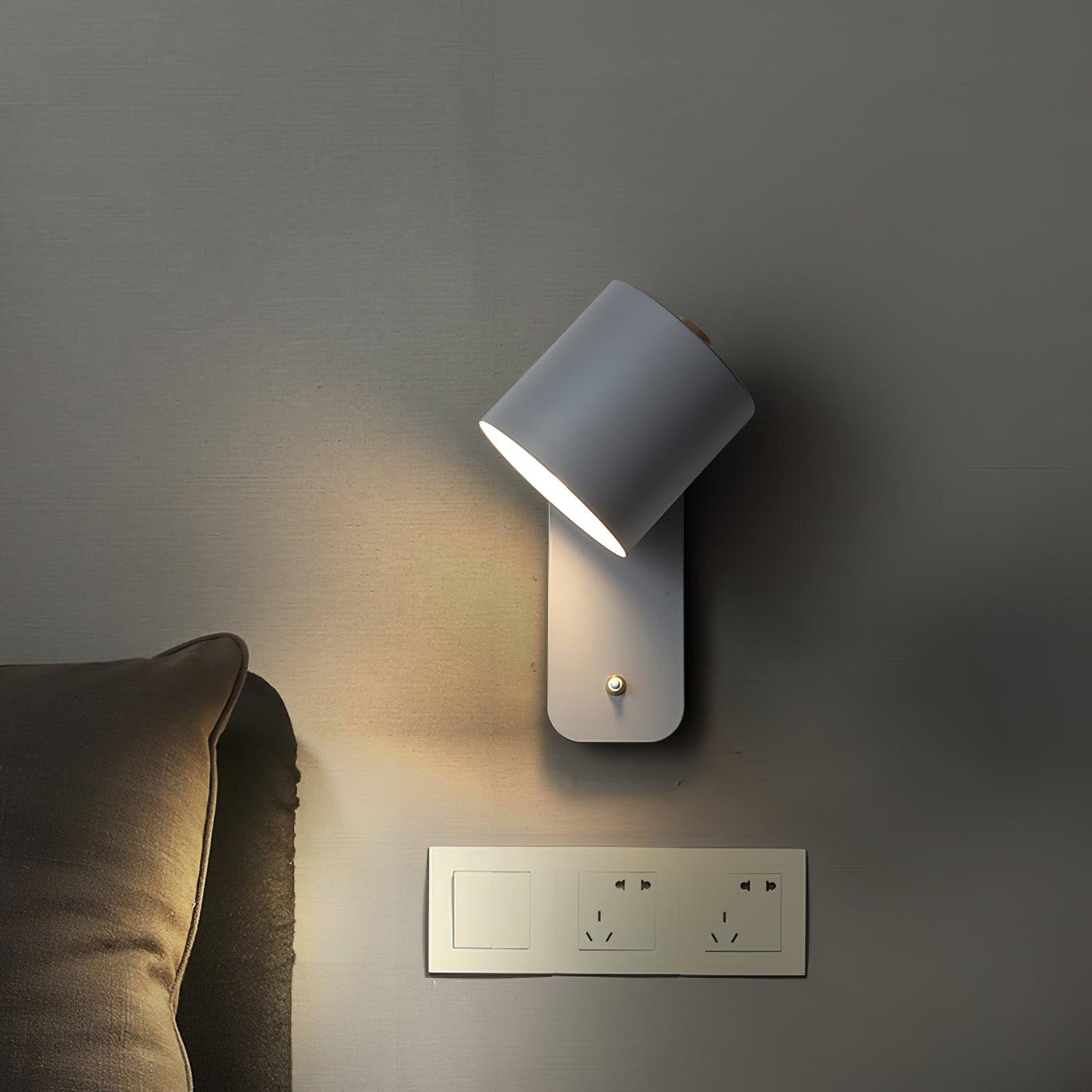 Moderne Drehbare Zylinder Wandleuchte