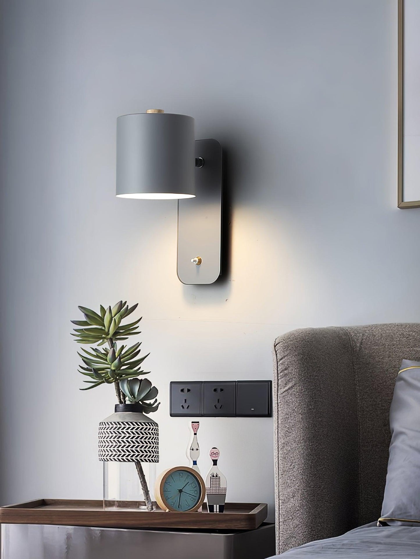 Moderne Drehbare Zylinder Wandleuchte