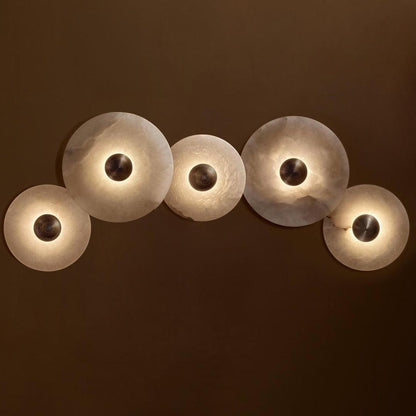 Minimalistische Runde Wandleuchte