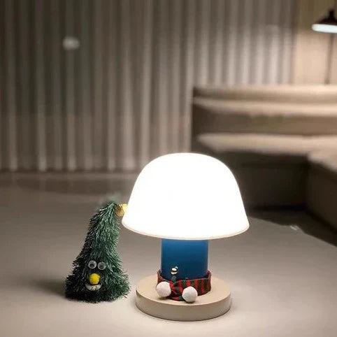PilzGlühen: Pilzförmige Tischlampe