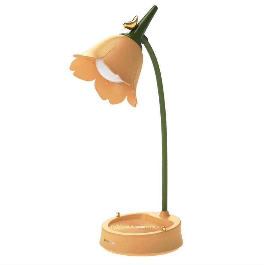Tragbares Von Blumen Inspiriertes Nachtlicht