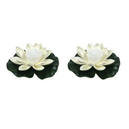 Schwimmende Lotus LED Garten Schwimmbad Leuchte