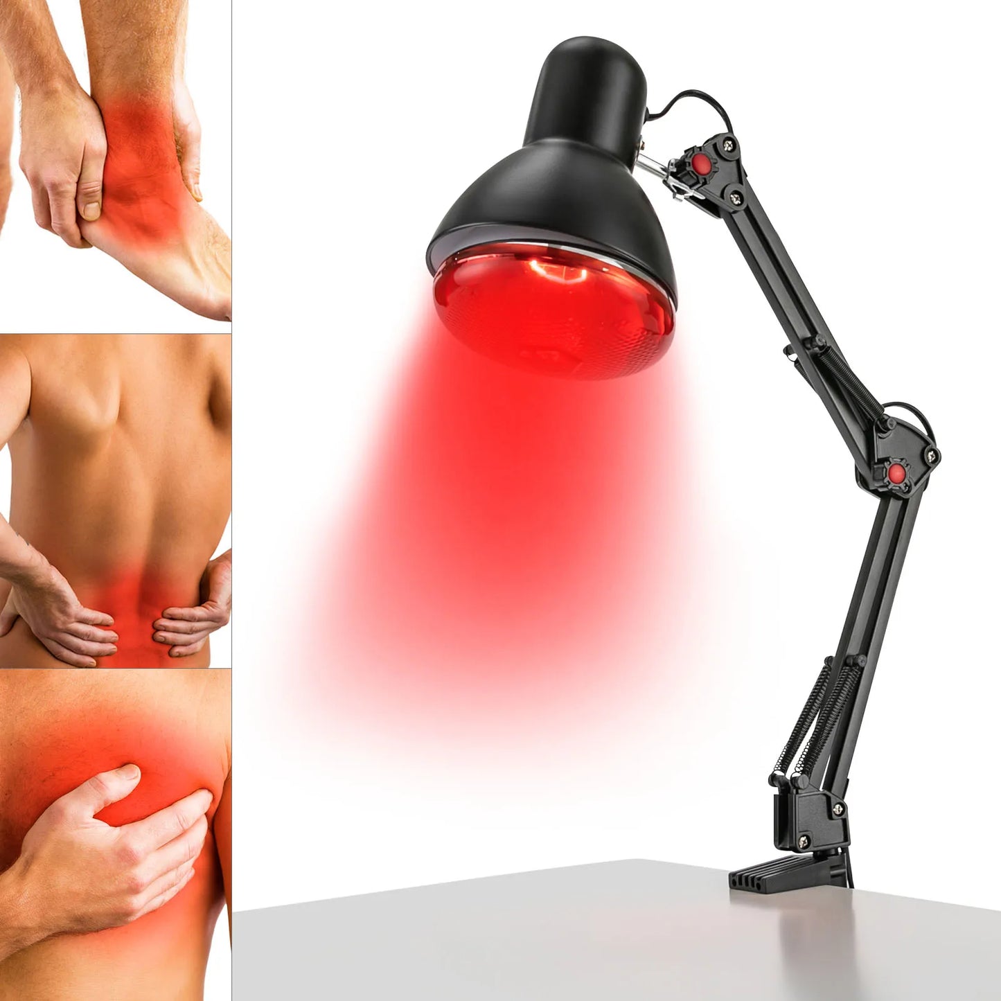 Faltbare Infrarot-Rotlichttherapielampe