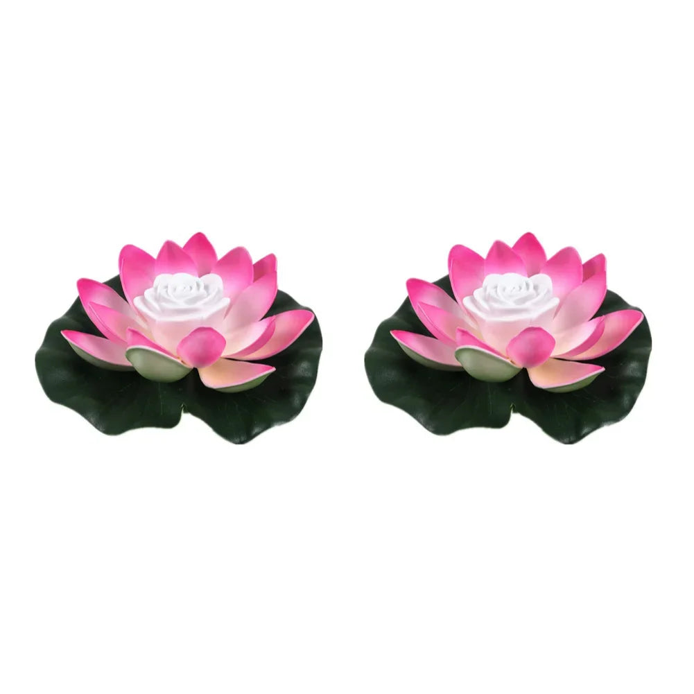 Schwimmende Lotus LED Garten Schwimmbad Leuchte