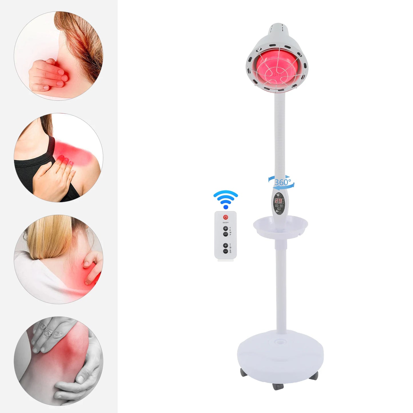 Ferngesteuerte Infrarot-Wärmetherapielampe