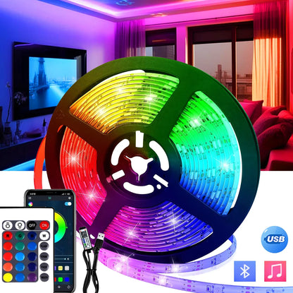 USB LED Lichtstreifen In Leuchtenden Farben