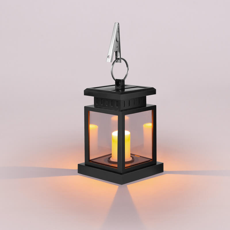 Vintage Solar Laterne LED Hängeleuchte
