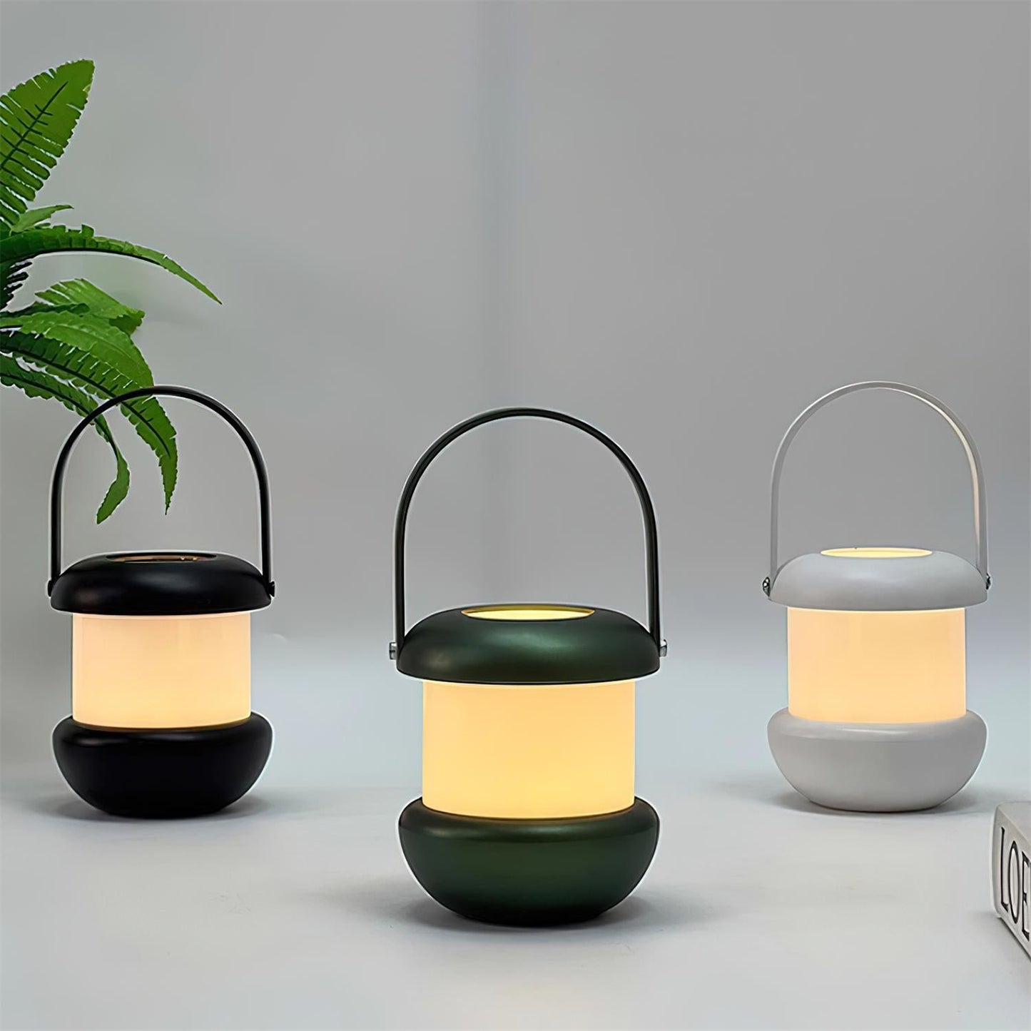 Minimalistische Tragbare LED Tischlaterne