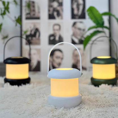 Minimalistische Tragbare LED Tischlaterne