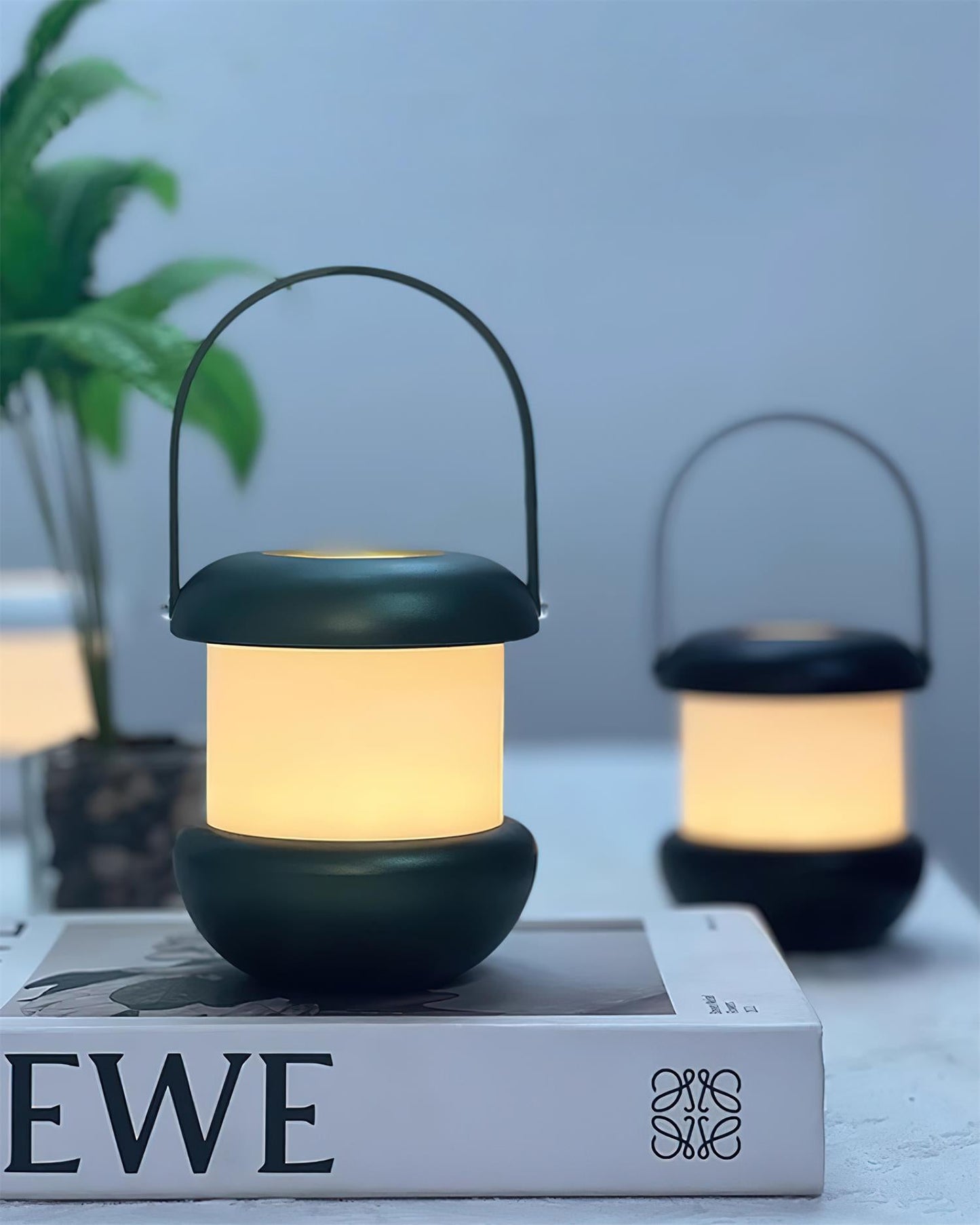 Minimalistische Tragbare LED Tischlaterne