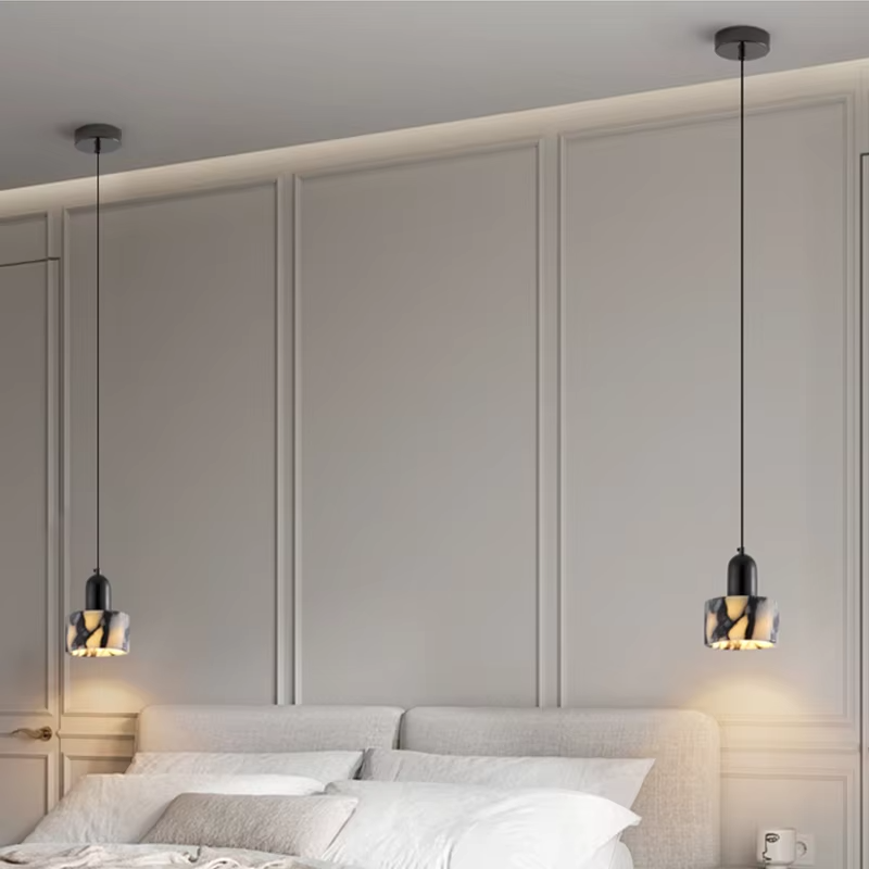 Moderne Hängende Schwarze Pendelleuchten