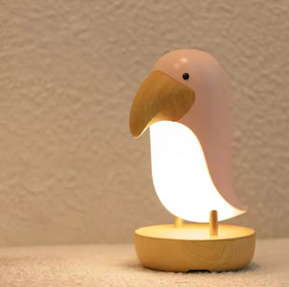Wiederaufladbare LED Schreibtischlampe In Vogelform