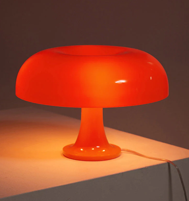 Schlanke Minimalistische LED Pilz Tischlampe