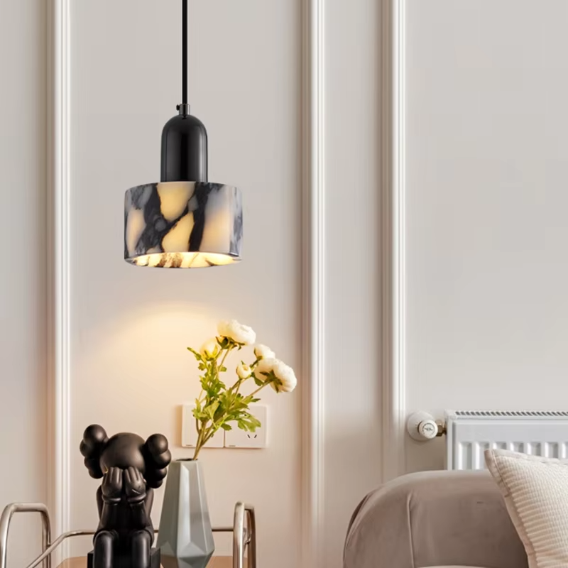 Moderne Hängende Schwarze Pendelleuchten