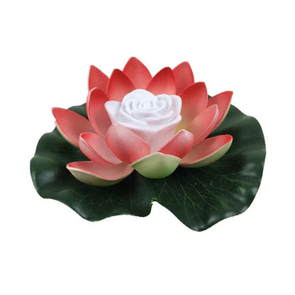 Schwimmende Lotus LED Garten Schwimmbad Leuchte