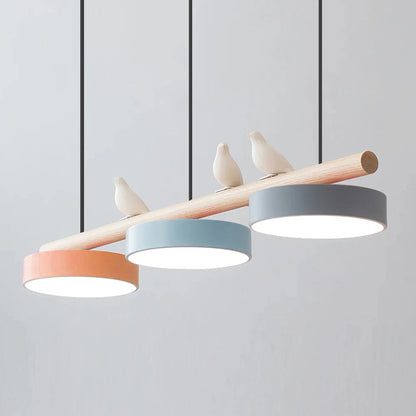 Hängende Pendelleuchte im Vogel-Design