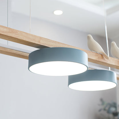 Moderne 4 Runde LED Pendelleuchte