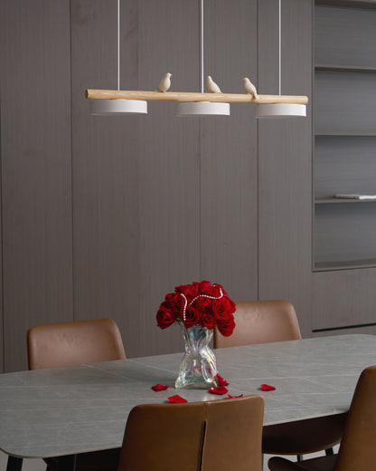 Hängende Pendelleuchte im Vogel-Design