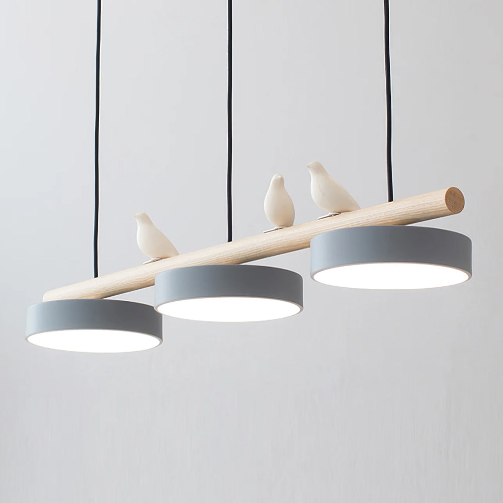 Hängende Pendelleuchte im Vogel-Design