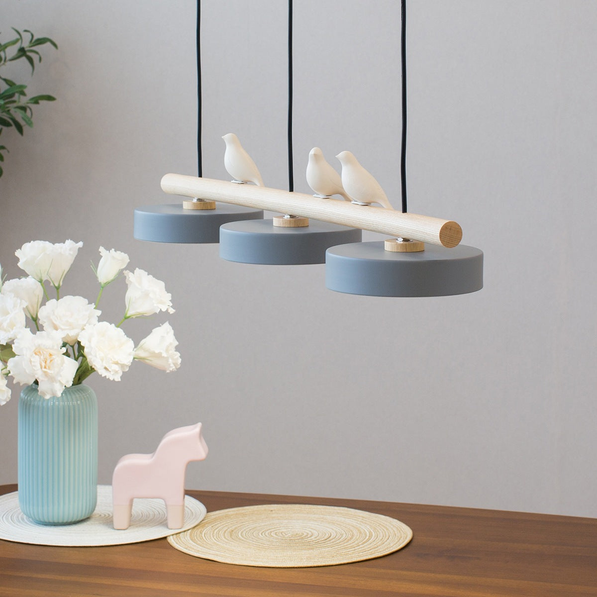 Hängende Pendelleuchte im Vogel-Design