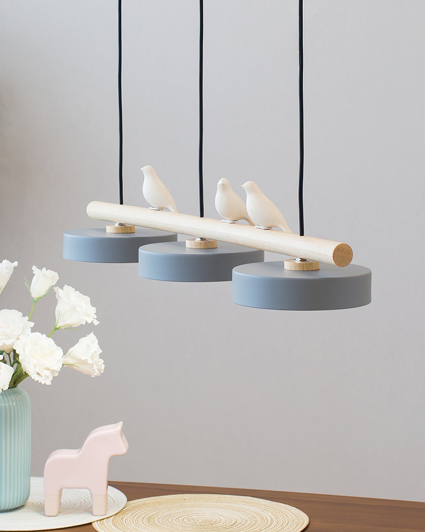 Hängende Pendelleuchte im Vogel-Design