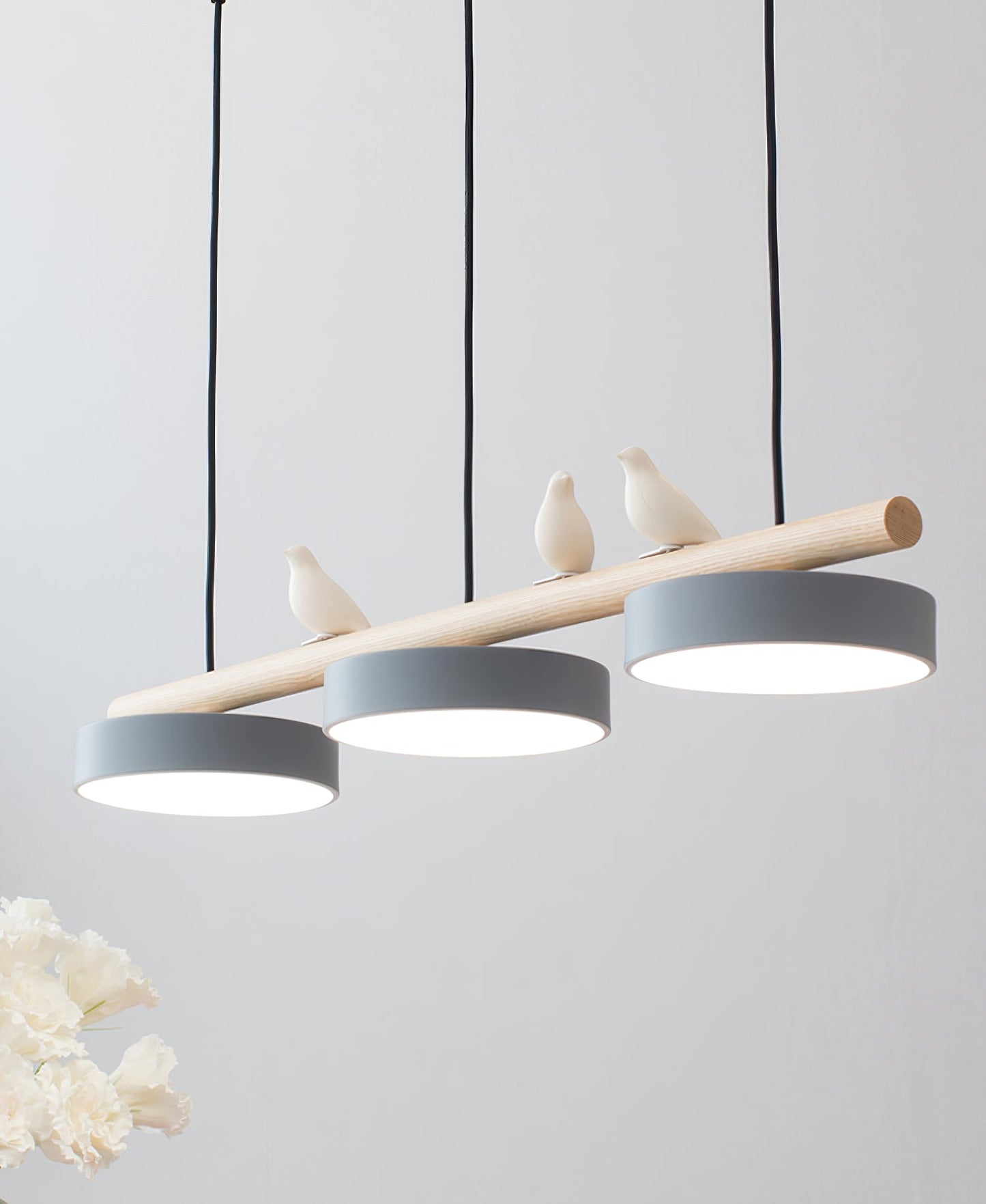 Hängende Pendelleuchte im Vogel-Design