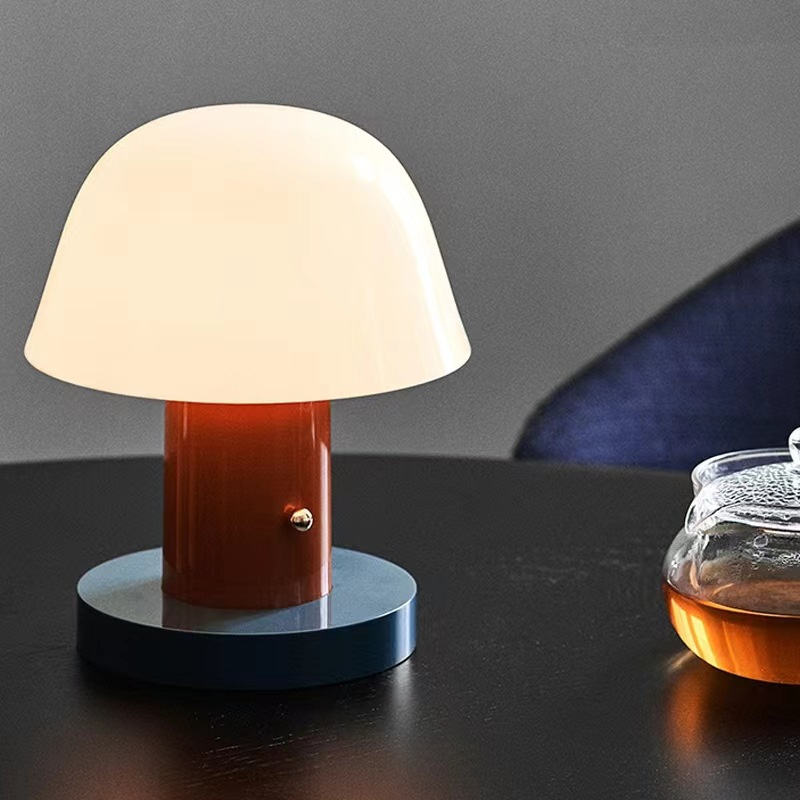 PilzGlühen: Pilzförmige Tischlampe