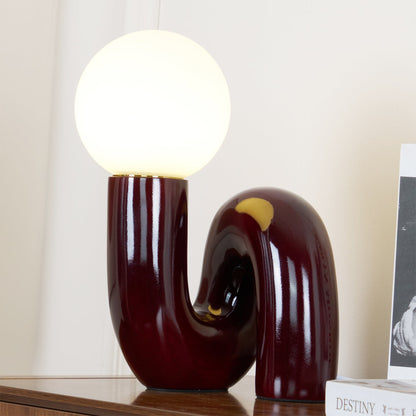 Verdrehte Moderne Tischlampe