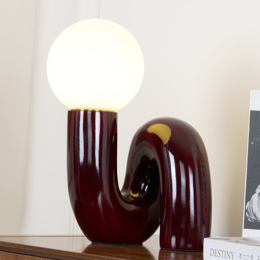 Verdrehte Moderne Tischlampe