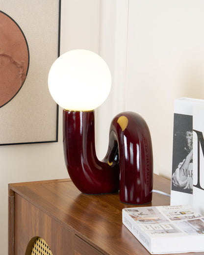 Verdrehte Moderne Tischlampe