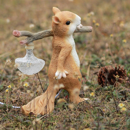 Gemütliche Eichhörnchen Inspirierte Schreibtischlampe