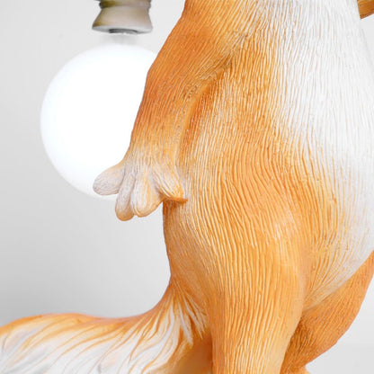 Gemütliche Eichhörnchen Inspirierte Schreibtischlampe