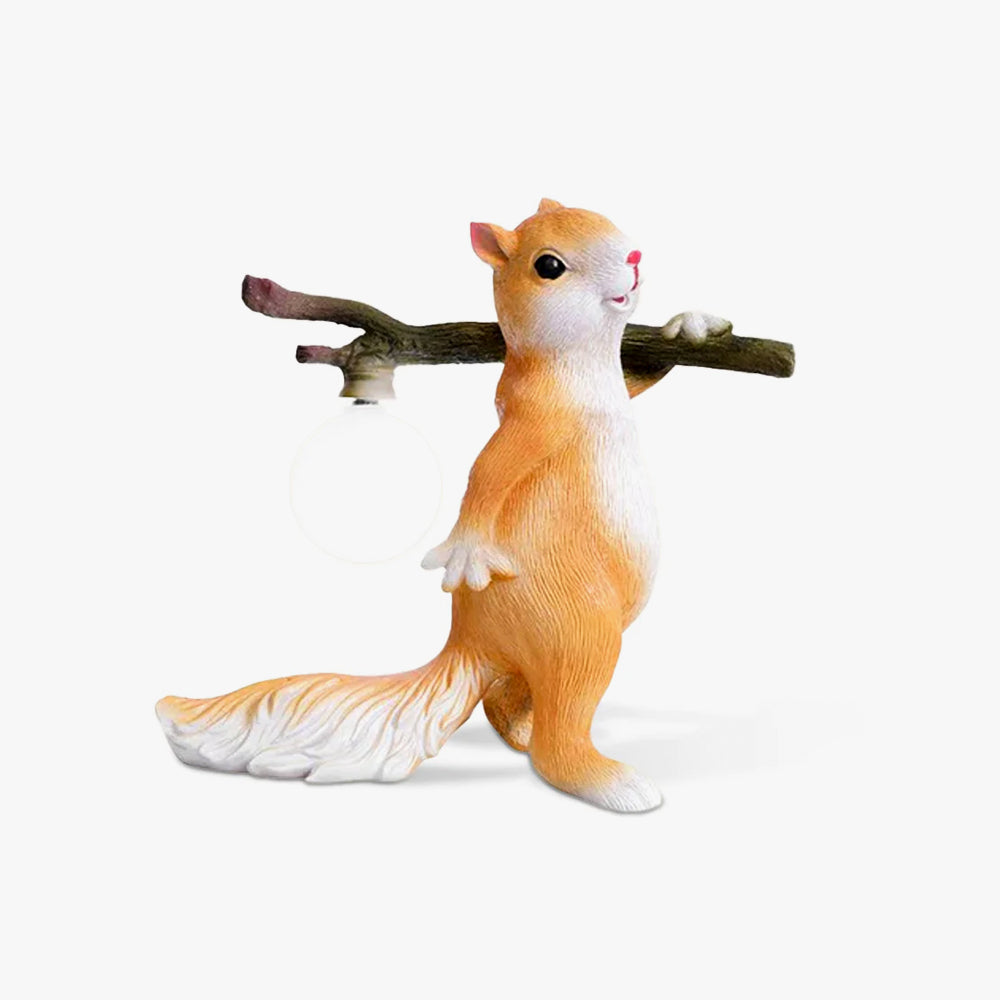 Gemütliche Eichhörnchen Inspirierte Schreibtischlampe