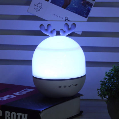 Sanft leuchtendes LED-Nachtlicht mit Sternmotiv