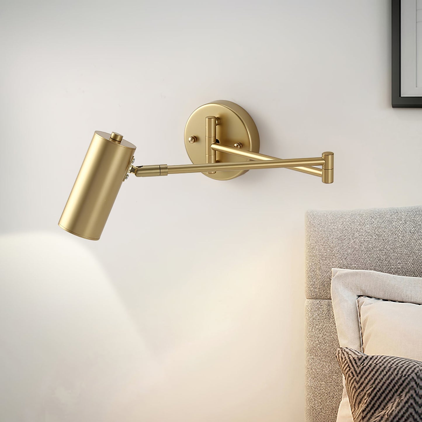 Moderne Minimalistische LED Wandleuchte Mit Verstellbarem Arm