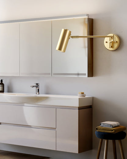 Moderne Minimalistische LED Wandleuchte Mit Verstellbarem Arm