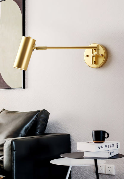 Moderne Minimalistische LED Wandleuchte Mit Verstellbarem Arm
